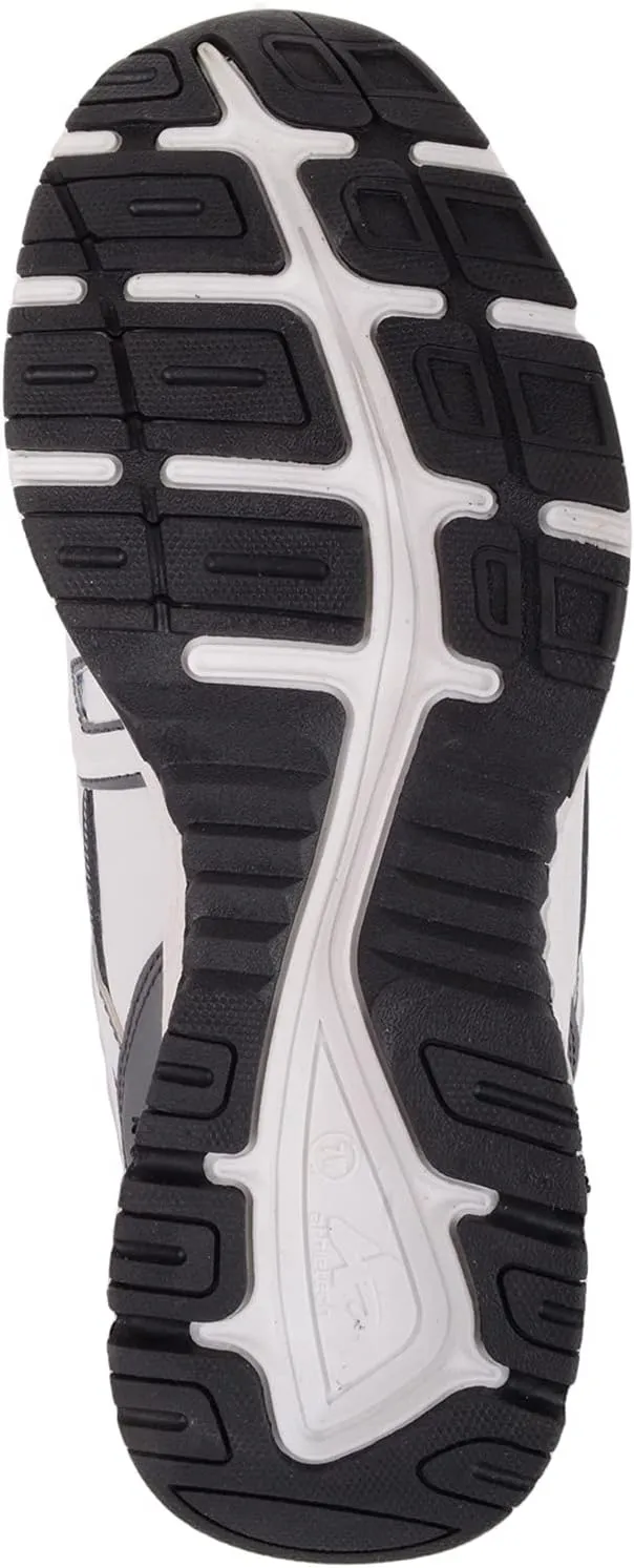 ABSOLUTE FOOTWEAR Mens Lace Up Breathable Mesh Round Toe Running Walking Gym Workout Trainers Sneakers