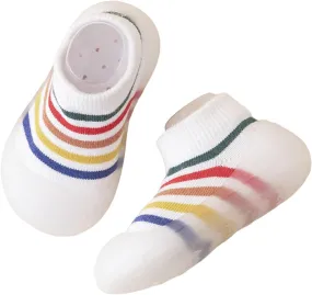 Baby Sneakers Children Floor Socks Baby Toddler Shoes Socks Boys and Girls Non Slip Soft Rubber Toddler Walking Shoes