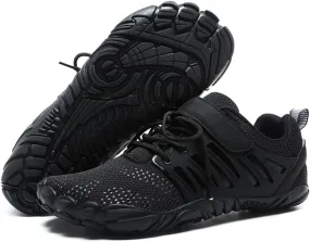 Barefoot Shoes Men Wide Toe Box Zero Drop Water Shoes Men for Gym Workout Minimalist Weightlifting Cross-Trainer Running Hike Grounded Footwear