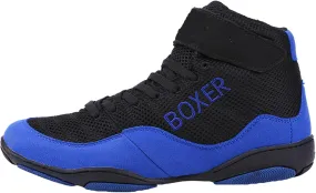 Boxing Shoe, Wrestling Fitness Trainers Kickboxing Gym Training Sneakers Anti-Slip Boxing Footwear for Men Women Boy