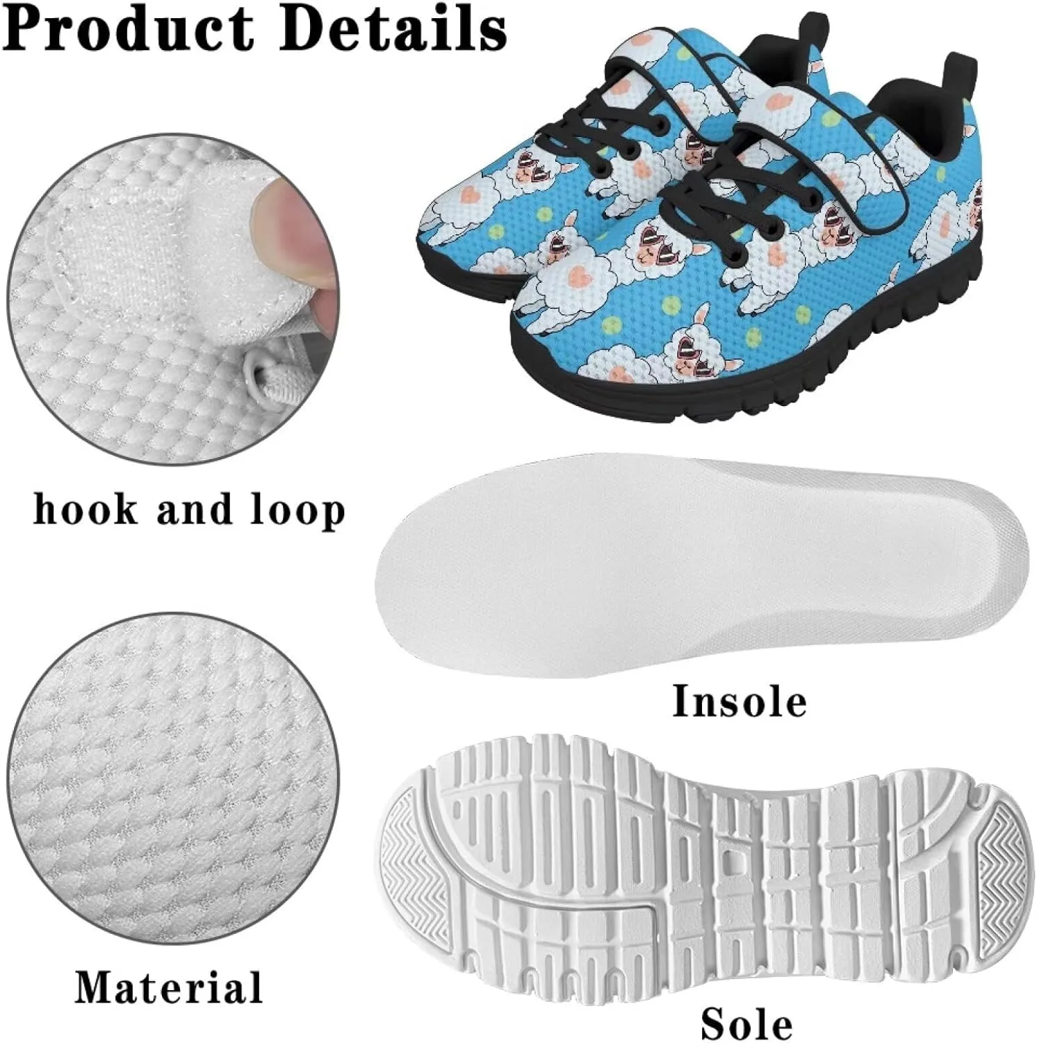 Boys Girls Baseball Sneakers,Children Anti-Skid Single Buckle Shoes Wear Resistant Running Walking Shoes