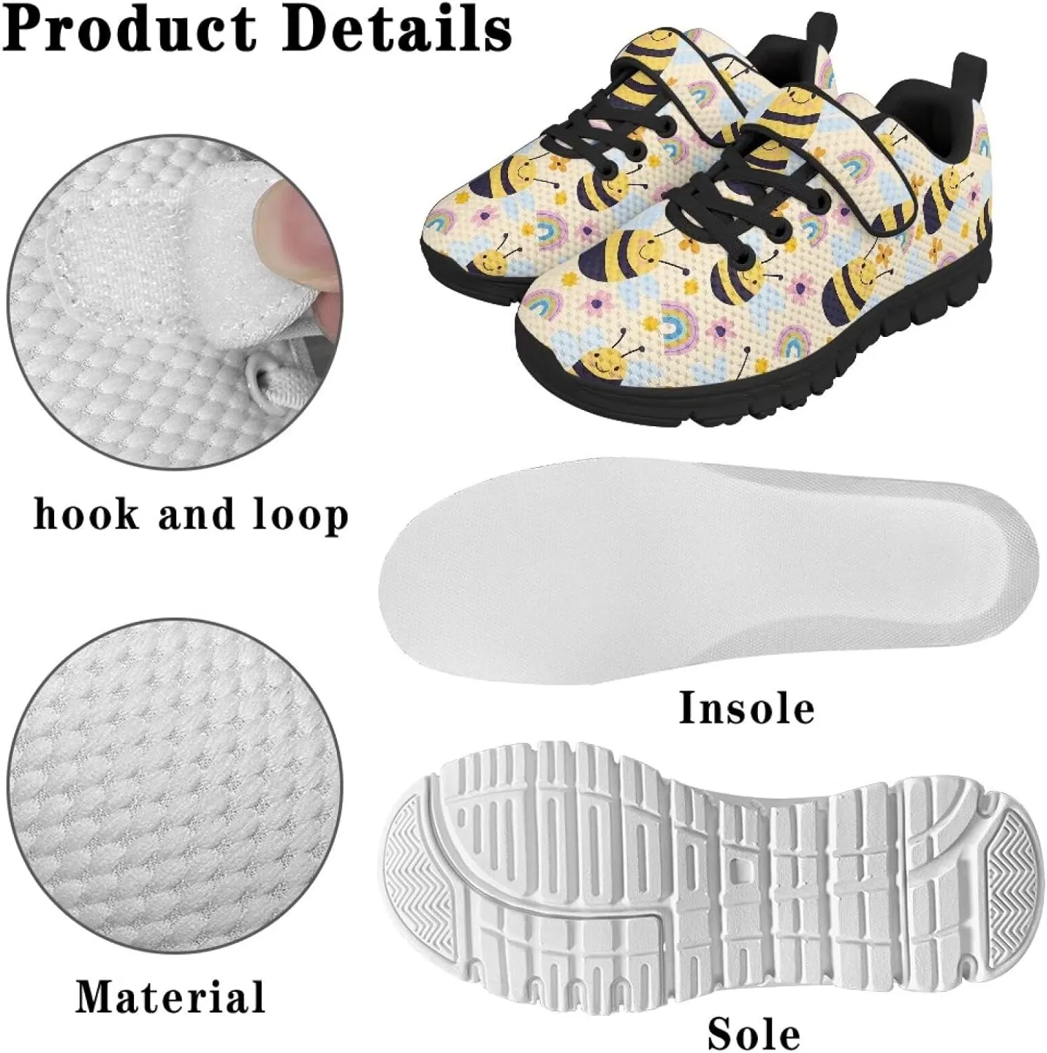 Boys Girls Baseball Sneakers,Children Anti-Skid Single Buckle Shoes Wear Resistant Running Walking Shoes
