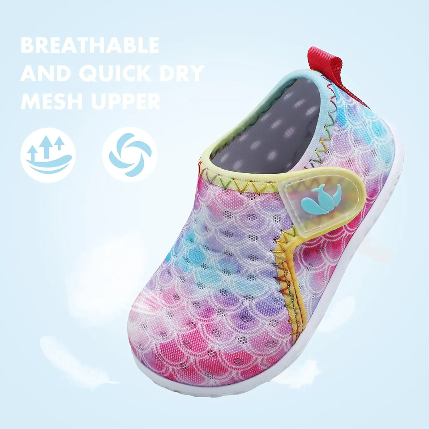 FEETCITY Baby Boys Girls Water Sport Shoes Barefoot Kids Aqua Socks Quick-Dry Beach Swim Pool Shoes