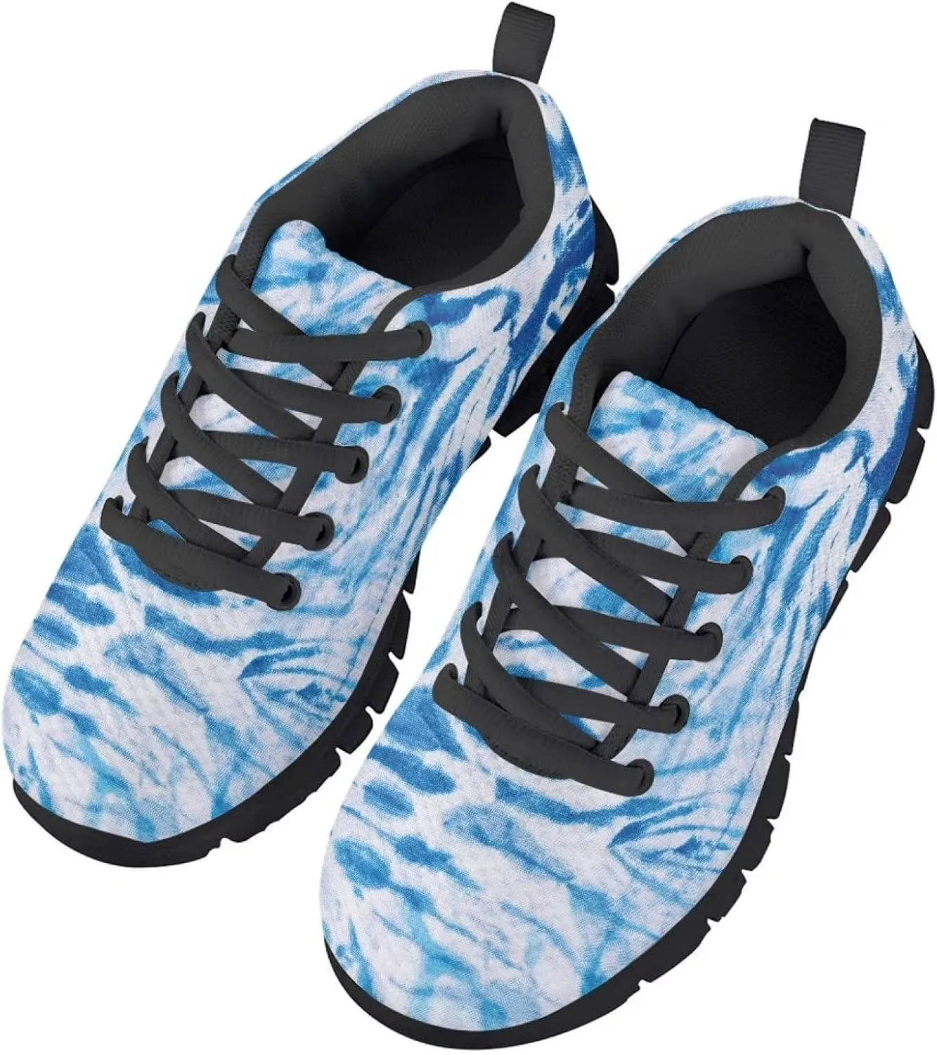 GIFTPUZZ Fashion Sneakers Unisex Kids Mesh Casual Running Breathable Tennis Shoes Non Slip Footwear