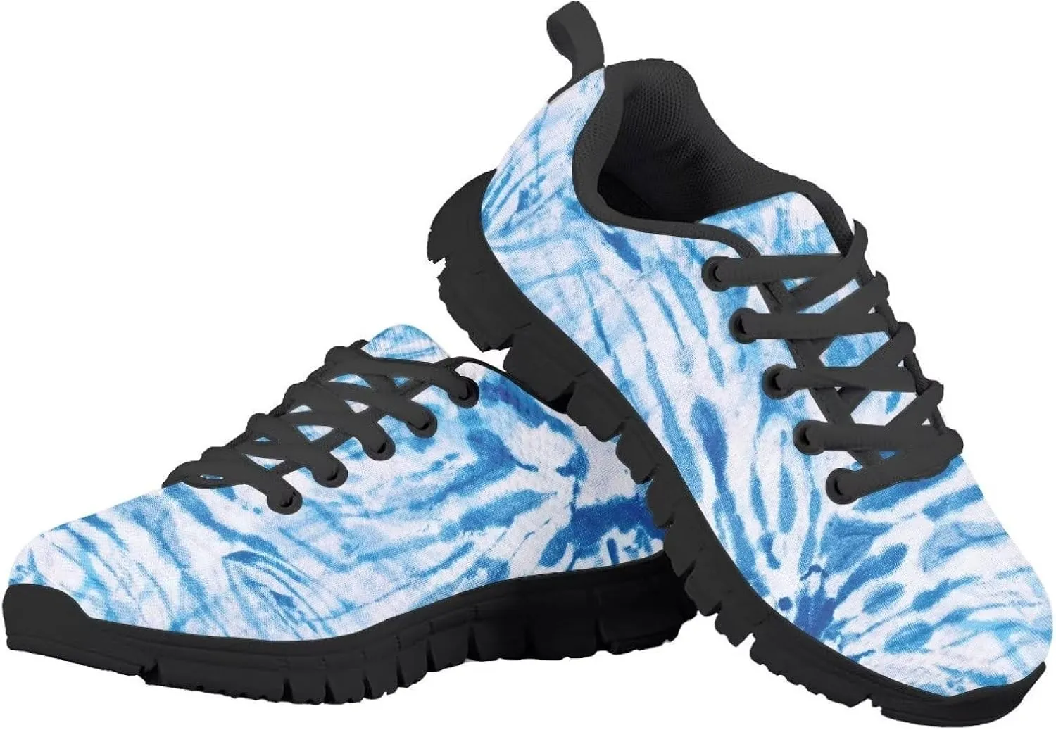 GIFTPUZZ Fashion Sneakers Unisex Kids Mesh Casual Running Breathable Tennis Shoes Non Slip Footwear