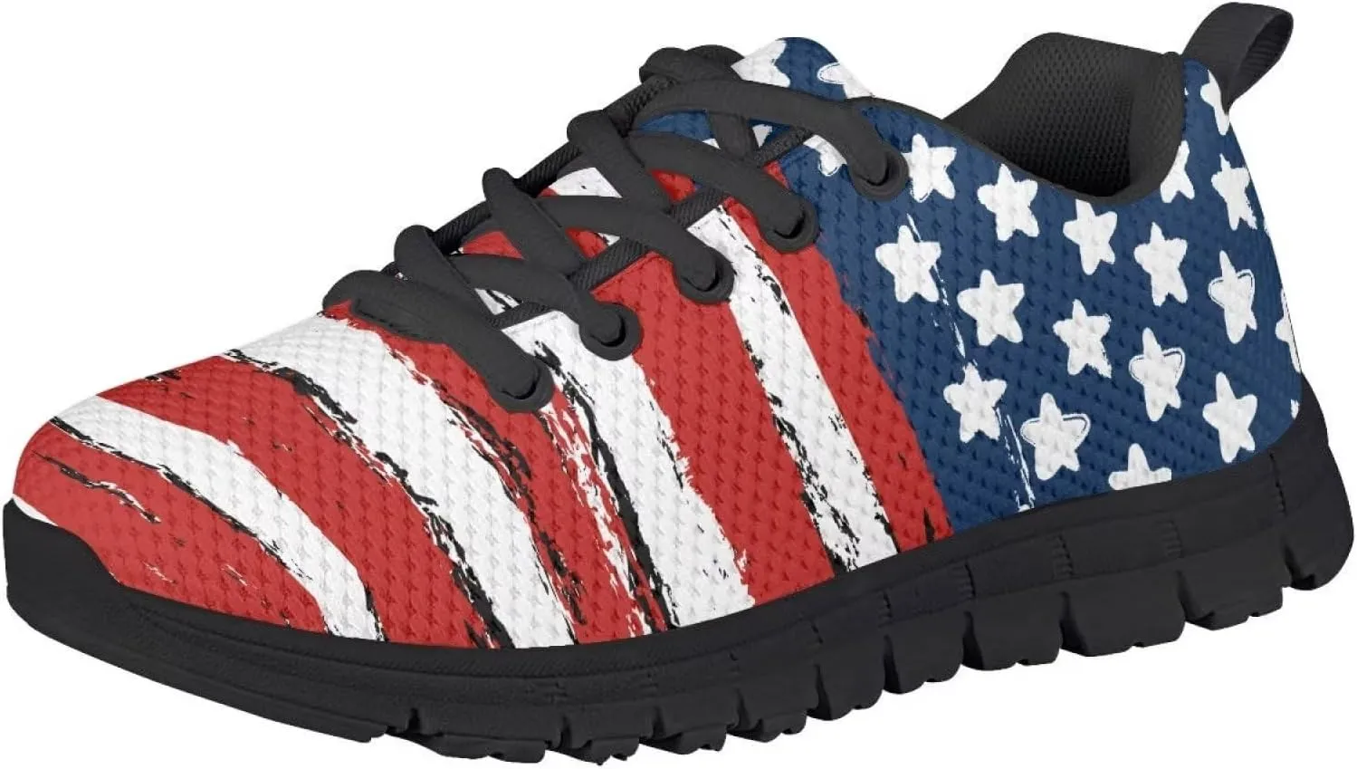 GIFTPUZZ Fashion Sneakers Unisex Kids Mesh Casual Running Breathable Tennis Shoes Non Slip Footwear