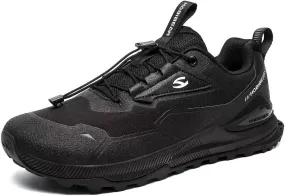 HOBIBEAR Men's Wide Toe Walking Shoes Zero Drop Non Slip Wear Resistant Sneakers