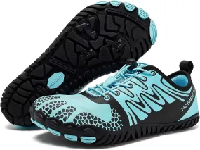 HOBIBEAR Wide Toe Box Barefoot Shoes for Men Women Gym Minimalist Cross-Trainer Running Hike Grounded Footwear Non Slip Zero Drop