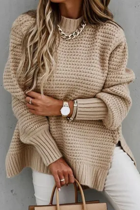 Long-sleeved Streetwear Knitted Sweater