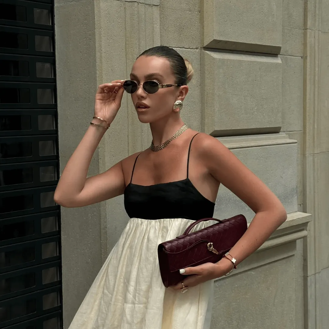Maxi Dress with Sling Cutout
