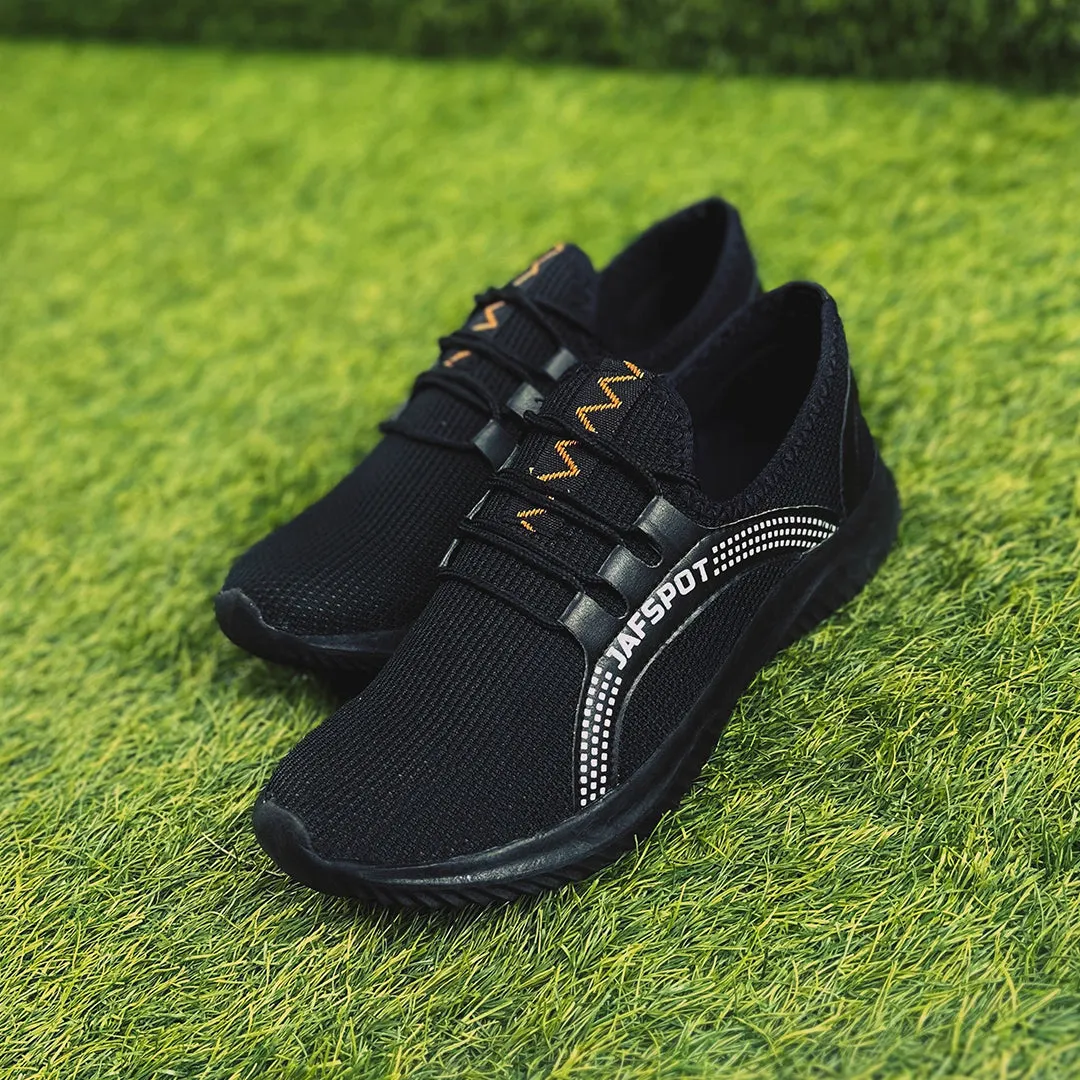 Men Training Sneakers-Black