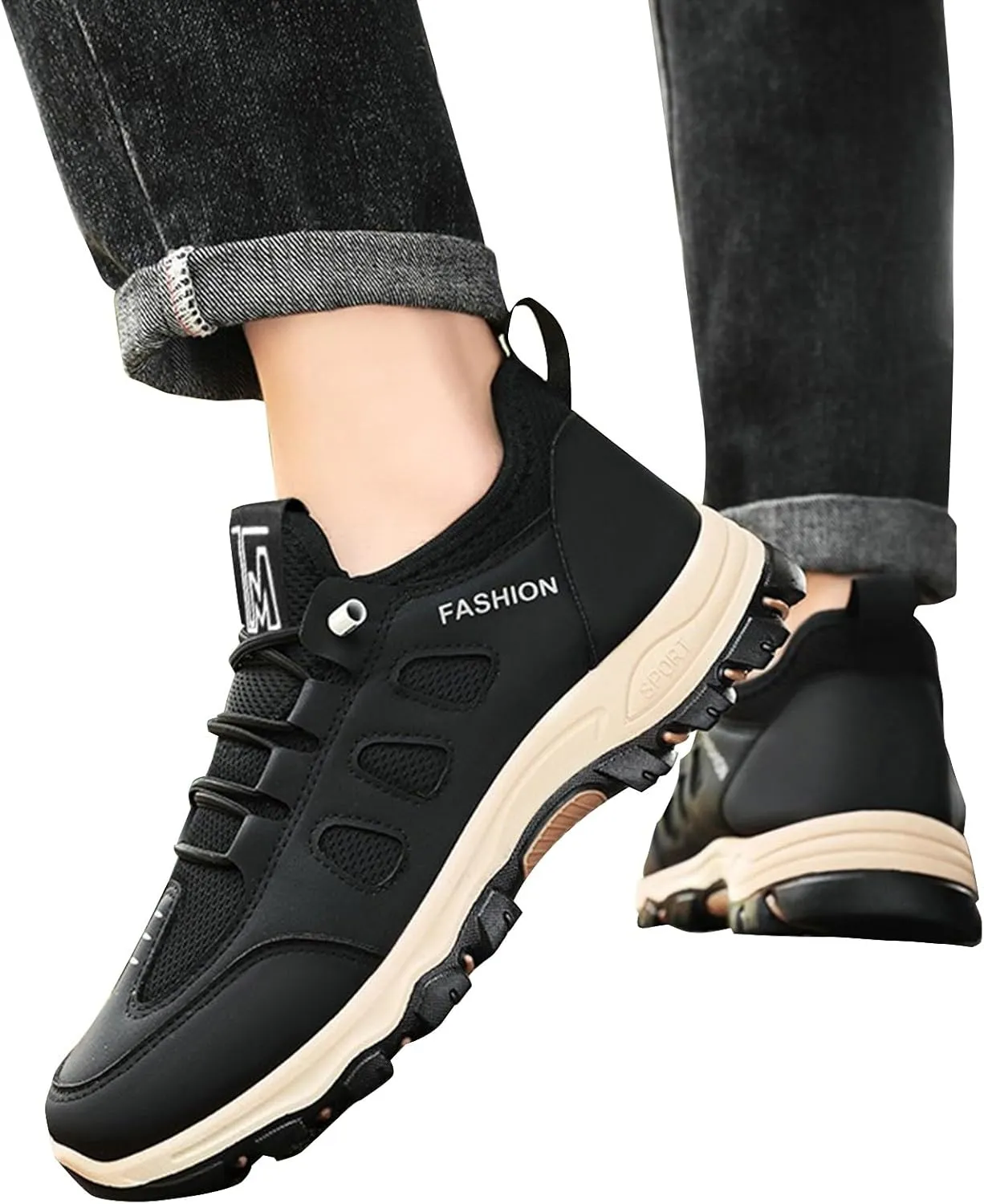 Mens Walking Shoes Men's Shoes Tennis Shoe for Men Slip on Shoe for Men Comfortable Mesh Sneaker
