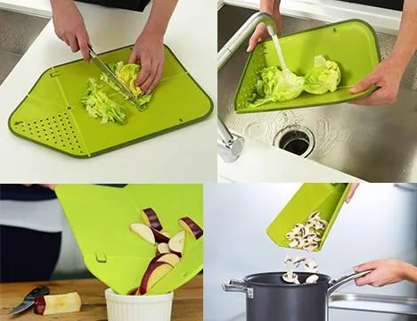Multi-Purpose Foldable Chopping Board