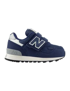 NEW BALANCE KID'S 313 V2 HOOK N'LOOP BLUE SNEAKER SHOES