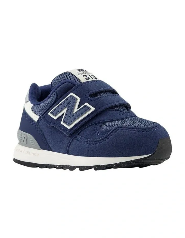 NEW BALANCE KID'S 313 V2 HOOK N'LOOP BLUE SNEAKER SHOES