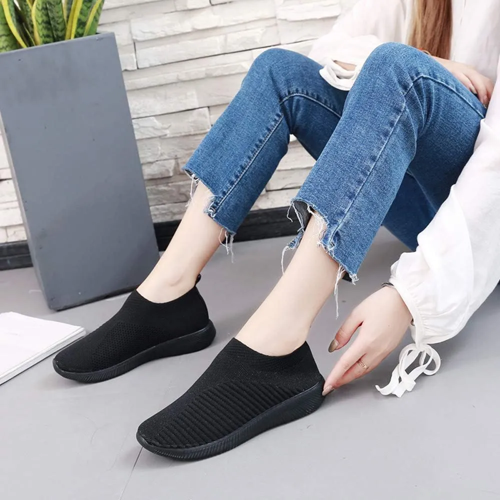 Orthopedic Slip On Casual Shoes for Women Walking Sneakers with Arch Support Comfortable Loafers Plantar Fasciitis Relief Foot Pain Diabetic Feet