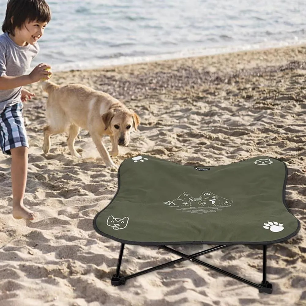 Outdoor Foldable Puppy Bed - Lightweight Travel Pet Cot