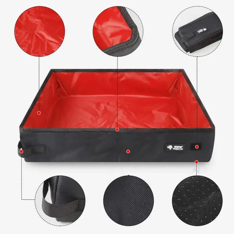 Portable Folding Travel Pet Litter Box