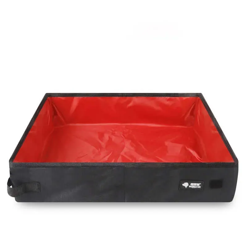 Portable Folding Travel Pet Litter Box
