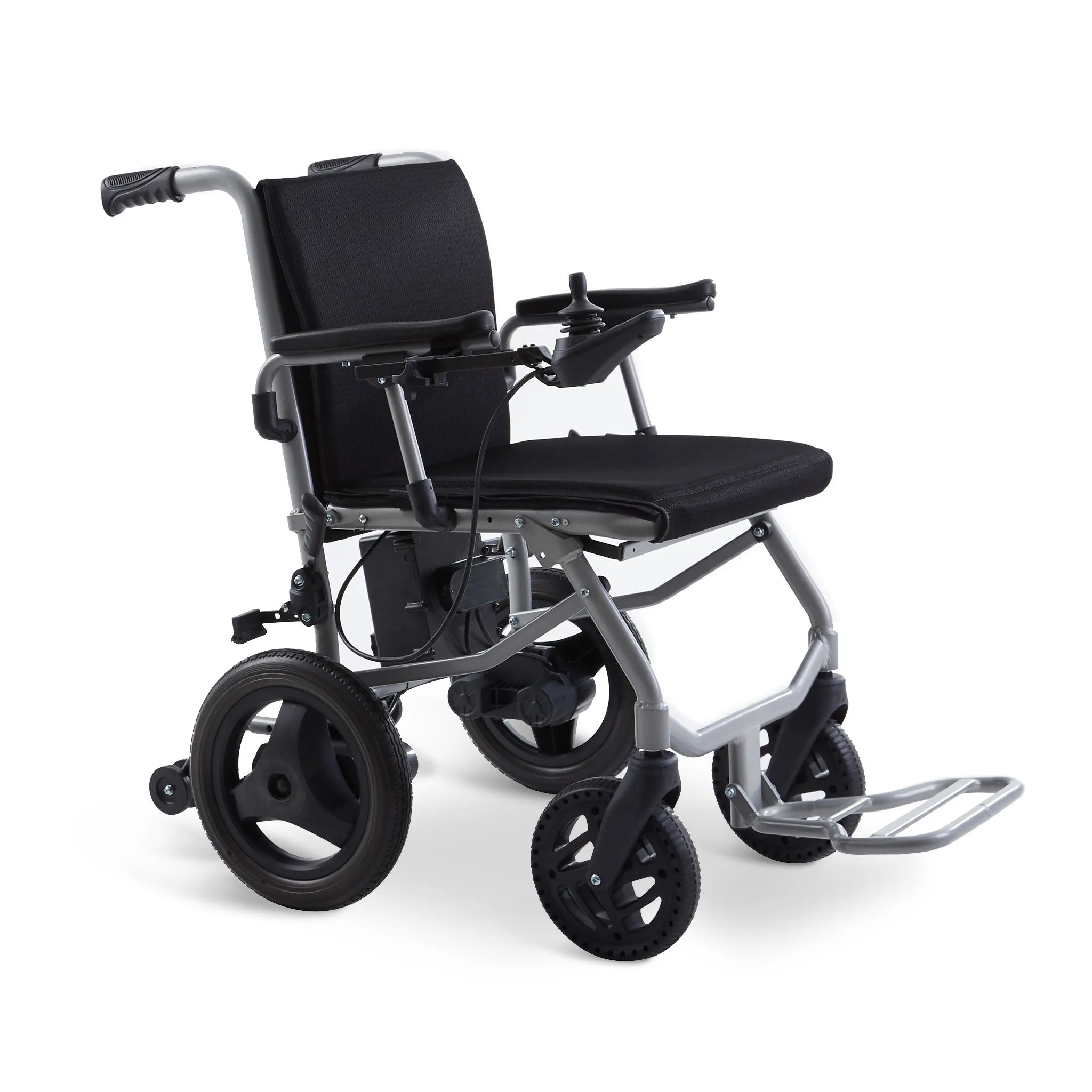 Rubicon DX04 - World's Lightest Electric Wheelchair: Ultra Lightweight, Foldable & Portable for Travel | Dual Motor, Power Wheelchair for Seniors