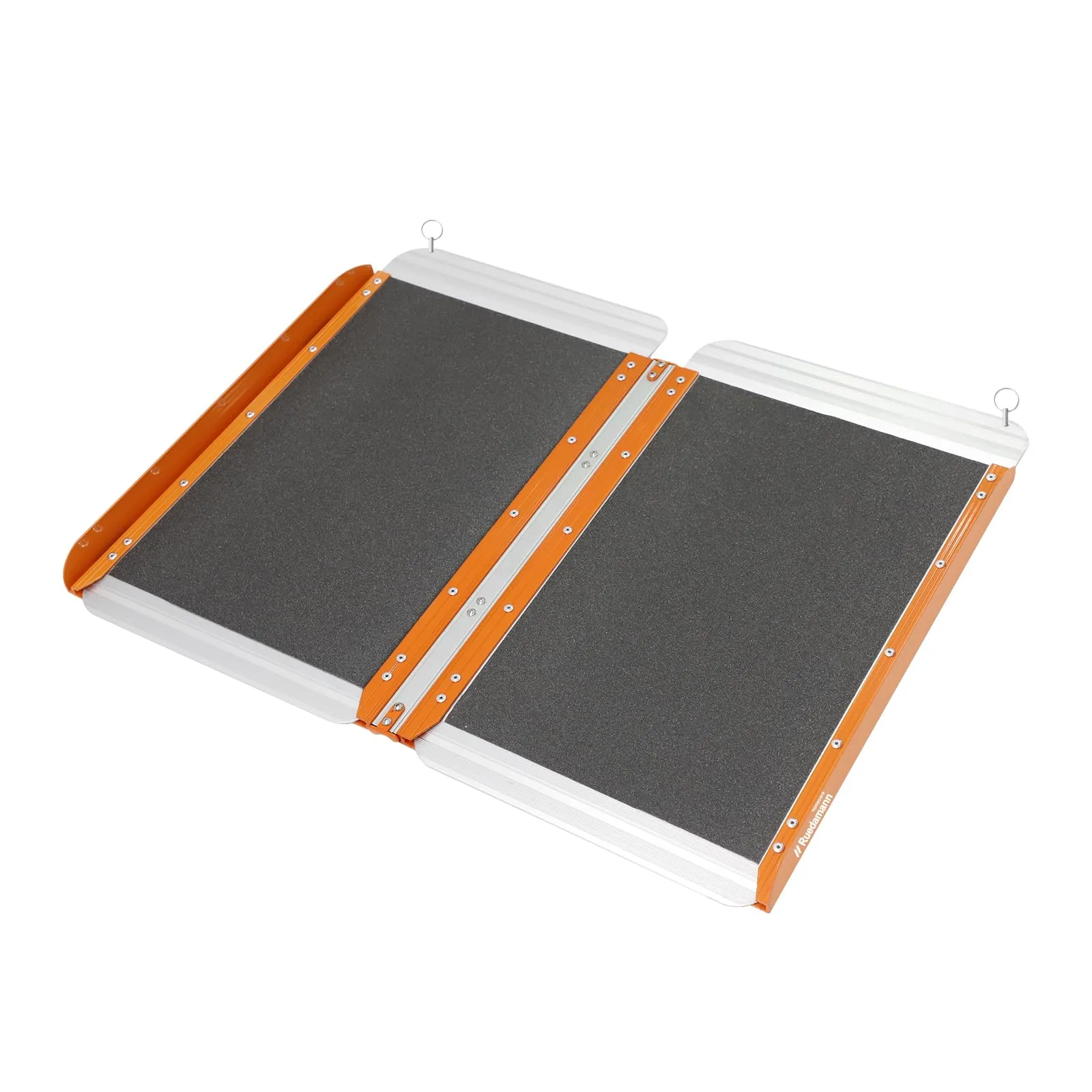 Ruedamann® Folding Wheelchair Ramp with Non-Skid Surface Aluminum