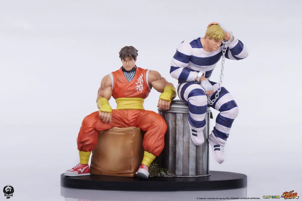 Street Fighter PVC Statue 1/10 Cody & Guy 18 Cm