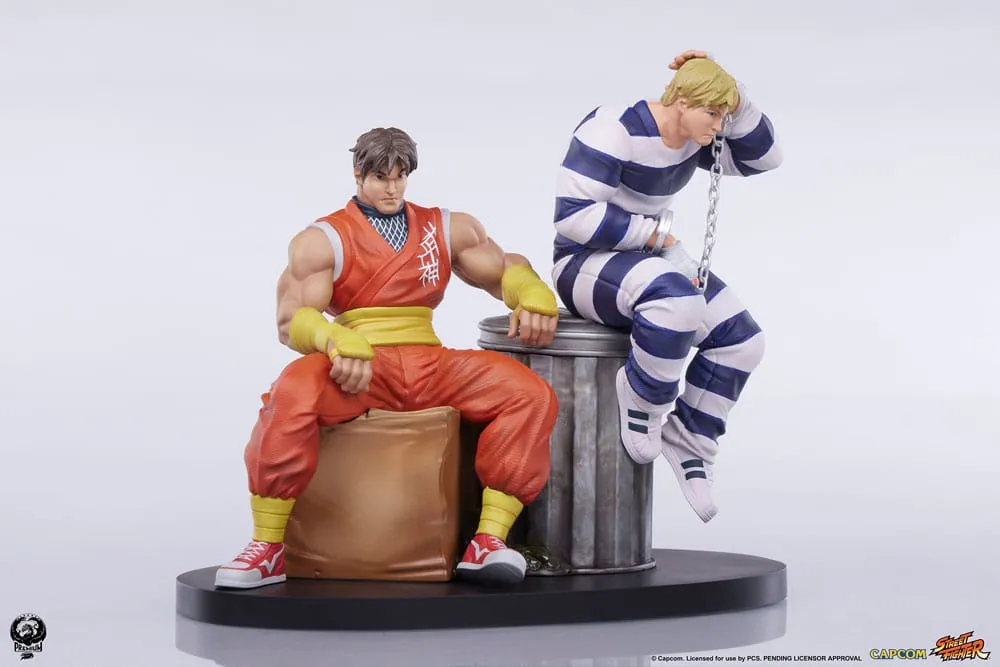 Street Fighter PVC Statue 1/10 Cody & Guy 18 Cm