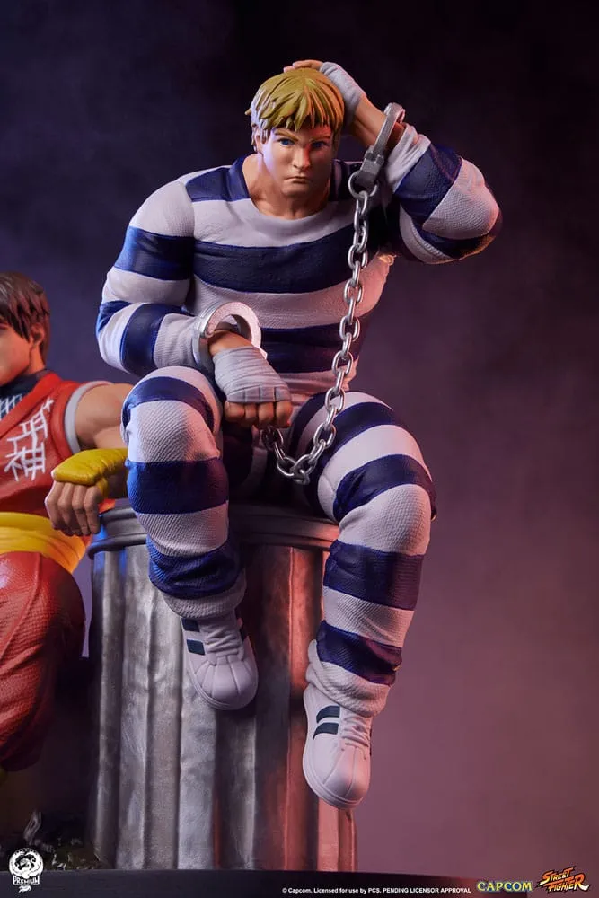 Street Fighter PVC Statue 1/10 Cody & Guy 18 Cm