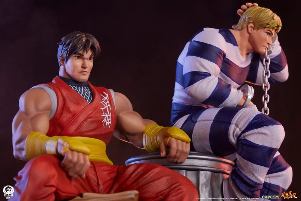Street Fighter PVC Statue 1/10 Cody & Guy 18 Cm