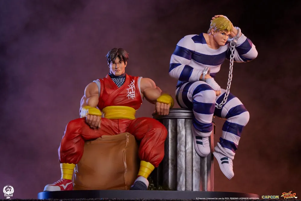 Street Fighter PVC Statue 1/10 Cody & Guy 18 Cm