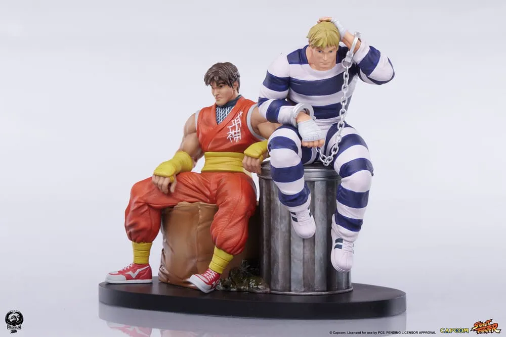 Street Fighter PVC Statue 1/10 Cody & Guy 18 Cm