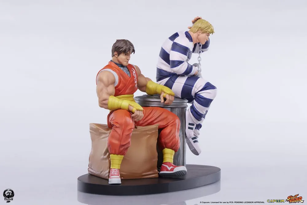 Street Fighter PVC Statue 1/10 Cody & Guy 18 Cm