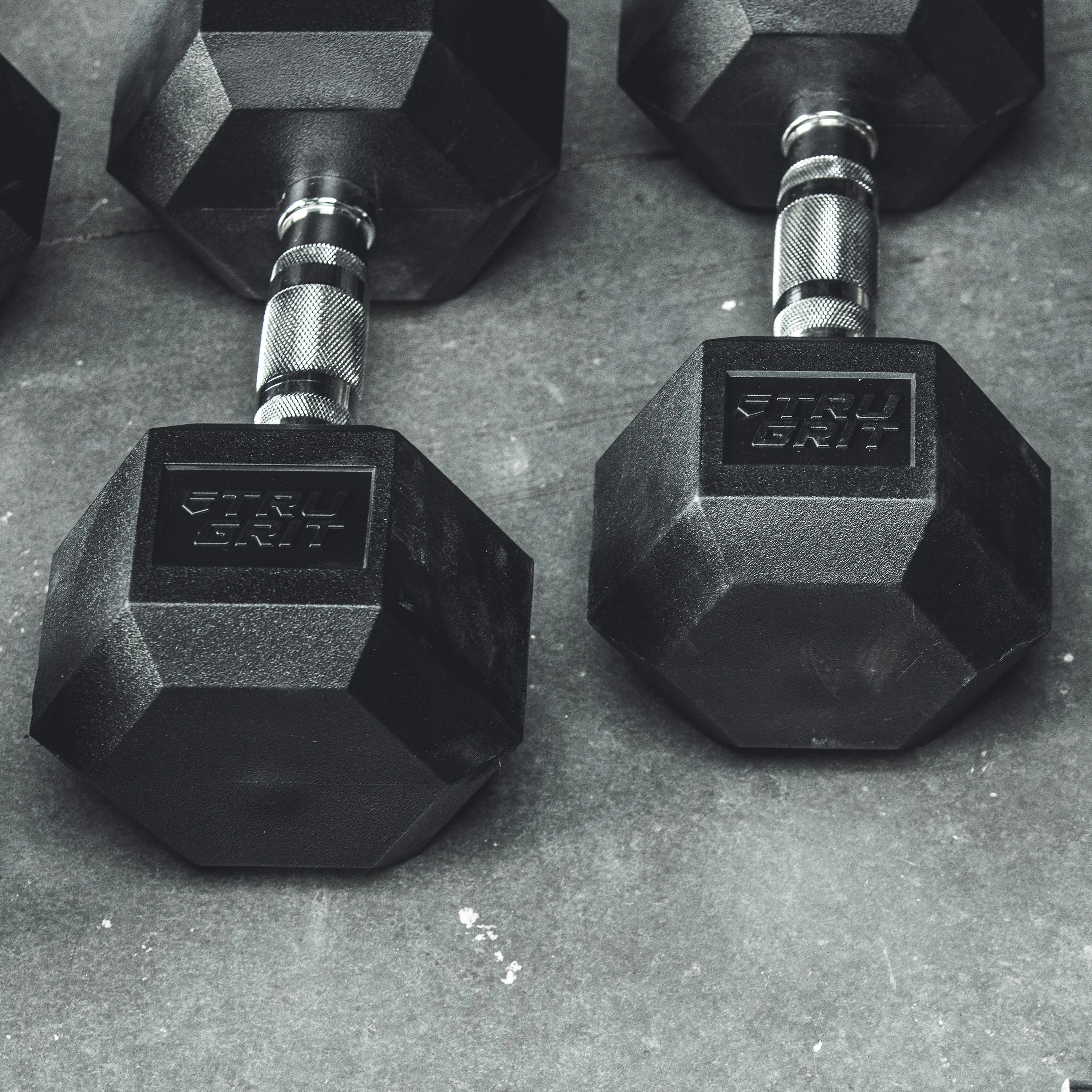 TRU GRIT 35 lbs. Single Hex Elite Dumbbell